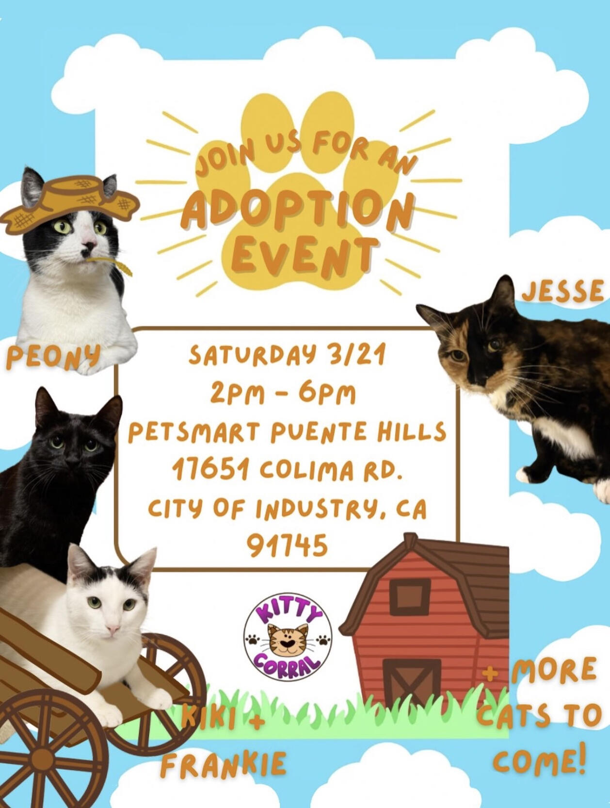 Adoption Event 3/21/26