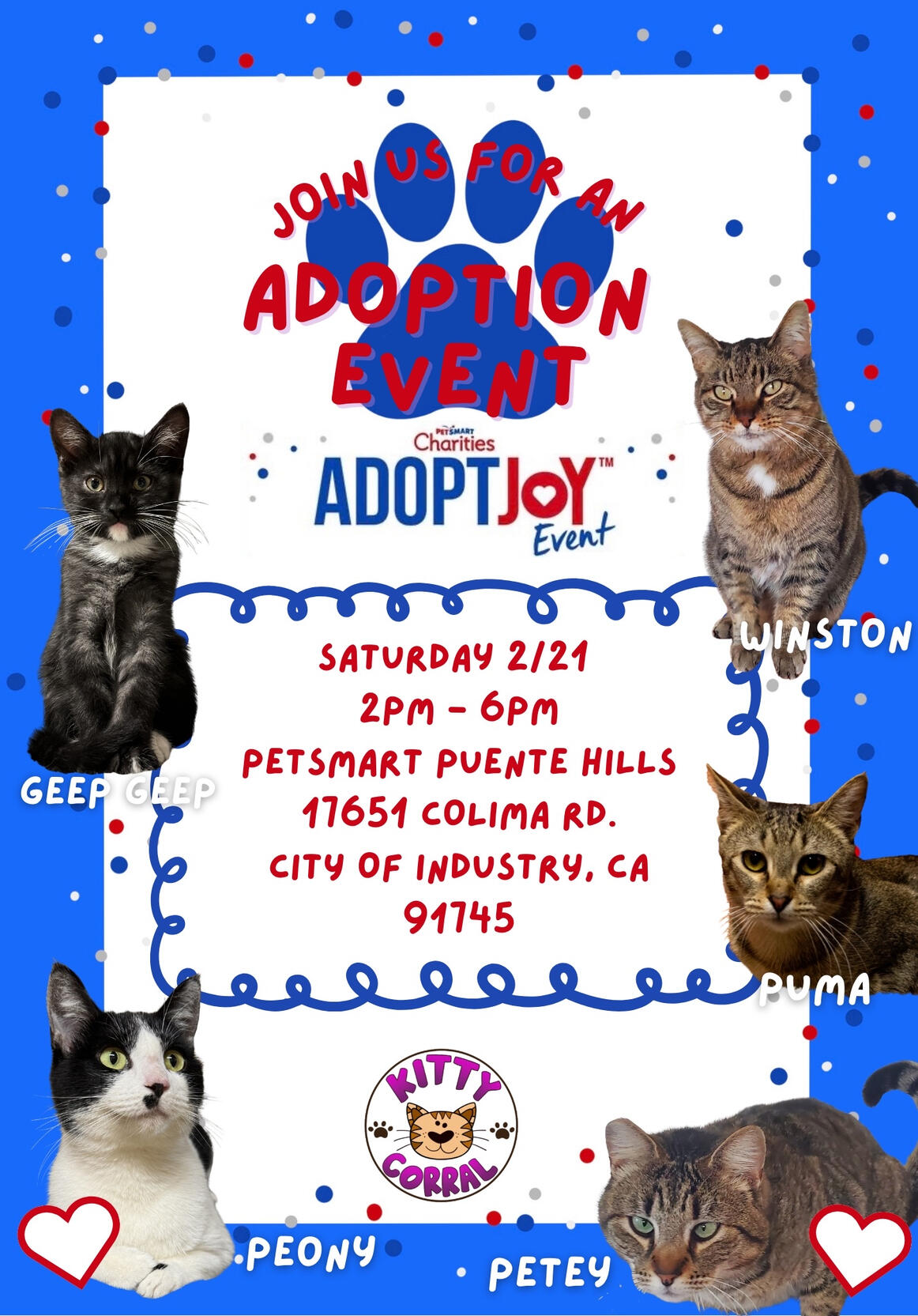 Adopt Joy Event 2/21/26